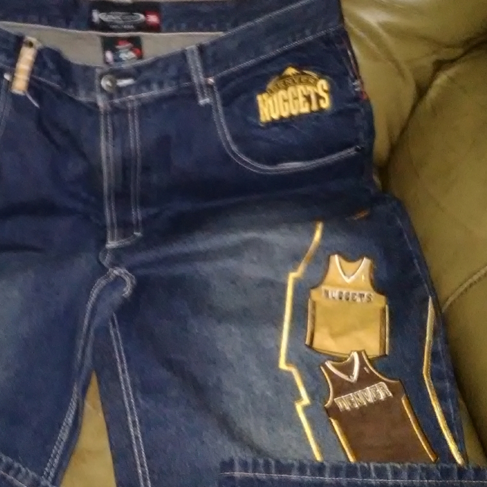 NBA UNK Denver Nuggets Men's Jeans.